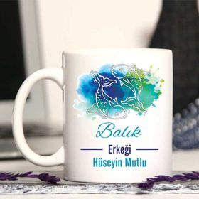 Balık Burcu Kupa Bardak