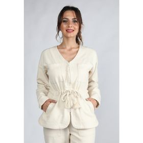 Balins Bej Gabardin Kadın Ceket