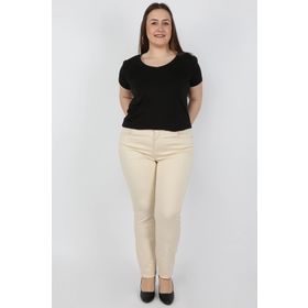 Balins Bej Gabardin Kadın Pantolon