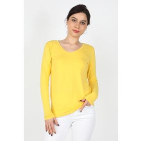 Balins BT/220 Sarı Süprem Uzun Kollu Kadın T-shirt