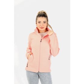 Balins BT/234 Pembe Balıkçı Fermuarlı Kadın Sweatshirt