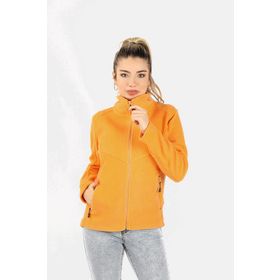 Balins BT/234 Turuncu Balıkçı Fermuarlı Kadın Sweatshirt