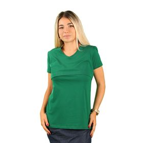 Balins Kadın Koyu Yeşil Emzirme Hamile T-Shirt