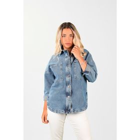 Balins Oversize Kadın Jean Ceket