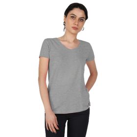 Balins Süprem Kısa Kollu Gri Kadın T-shirt