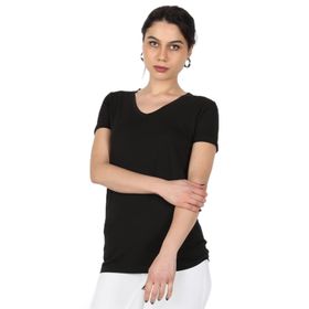 Balins Süprem Kısa Kollu Siyah Kadın T-shirt