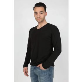 Balins Süprem Uzun Kol Siyah Erkek T-shirt