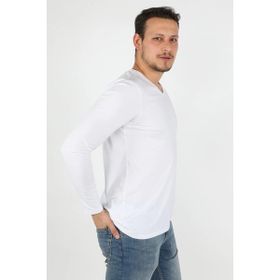 Balins Süprem Uzun Kollu Beyaz Erkek T-shirt
