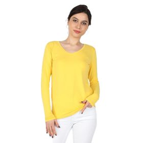 Balins Süprem Uzun Kollu Sarı Kadın T-shirt