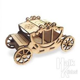 Balkabağı Araba Ahşap Maket
