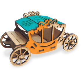 Balkabağı Araba Ahşap Maket