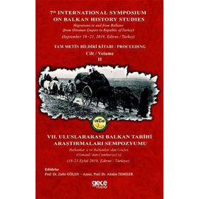 Balkan Tarihi Araştırmaları Cilt: 2 - Zafer Gölen