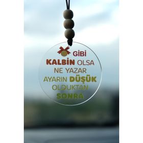 Balkhoon Altın Gibi Kalbin Olsa Ne Yazar Ayarın Düşük Olduktan Sonra Dikiz Aynası Süsü