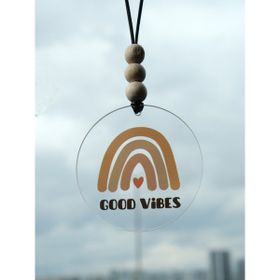 Balkhoon Good Vibes Bohem Gökkuşağı Dikiz Aynası Süsü
