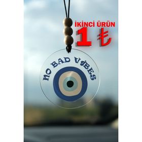 Balkhoon No Bad Vibes Dikiz Aynası Süsü