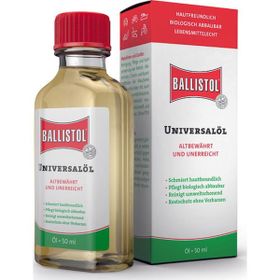 Ballistol Universal 50 ml Cam Şişe Yağ