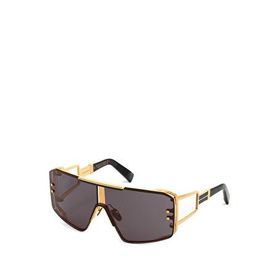 Balmain Le Masque BPS-146A Altın Rengi Asetat Titanyum Unisex Güneş Gözlüğü
