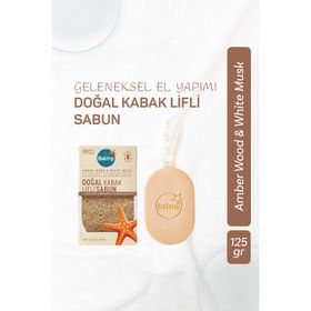 Balmy Amber Doğal Kabak Lifli 125 gr Sabun