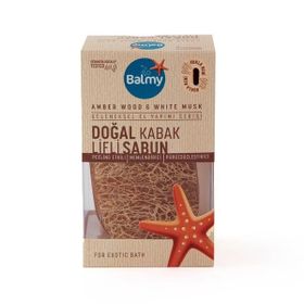 Balmy Amber Doğal Kabak Lifli 125 gr Sabun