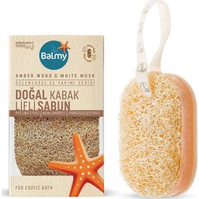 Balmy Amber Doğal Kabak Lifli Sabun