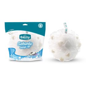 Balmy Beyaz Sabunlu Banyo Lifi