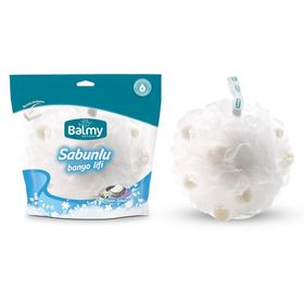 Balmy Beyaz Sabunlu Banyo Lifi