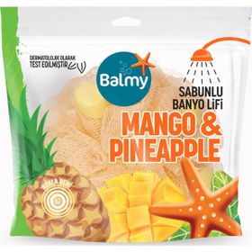 Balmy Mango ve Ananas Sabunlu Banyo Lifi