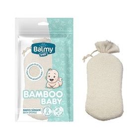 Balmy Mavi Baby Bambu Bebek Banyo Eldiveni