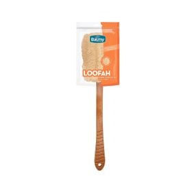 Balmy Naturel Loofah Saplı Banyo Lifi