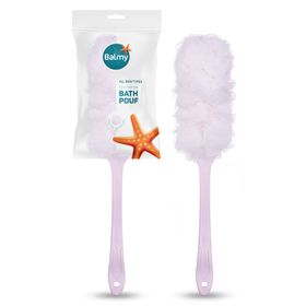 Balmy Pembe Saplı Banyo Lifi