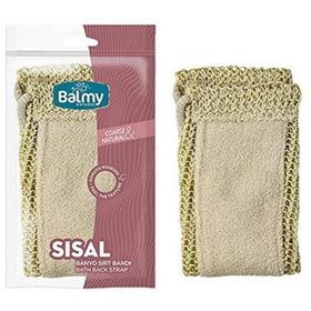 Balmy Sisal Havlu Banyo Sırt Bandı