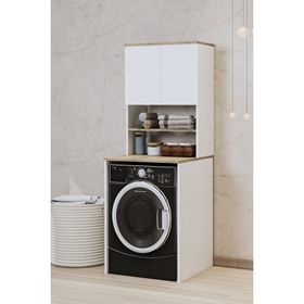 Balneom Bn6 Üst Dolaplı Çamaşır Makinesi Dolabı