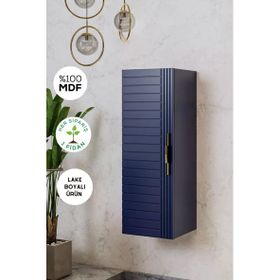 Balneom Erguvan 120 cm Lacivert Boy Dolabı