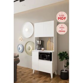Balneom Moda 80 cm MDF Kahve Köşesi
