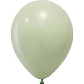 Balon Evi 12 inç Baskı Makaron Yeşil 100'lü Balon