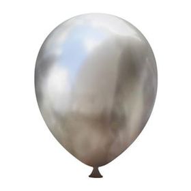 Balon Evi 12 Krom 50'li Beyaz Altın Balon