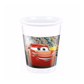 Balon Evi LDC7982 180-200 cc Cars 3 8 Adet Kağıt Bardak