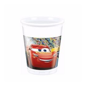 Balon Evi LDC7982 180-200 cc Cars 3 8 Adet Kağıt Bardak
