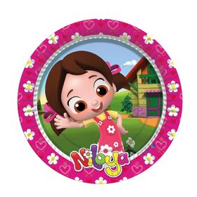 Balon Evi LNL8436 23 cm Niloya 8 Adet Kağıt Tabak