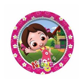 Balon Evi LNL8436 23 cm Niloya 8 Adet Kağıt Tabak