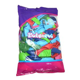 Balon Evi LPJ3943 Pjmasks 100'lü Paket 12 Baskılı Pastel Balon