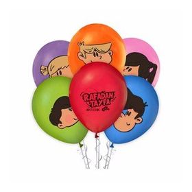 Balon Evi LRT9592 100'lü Paket Rafadan Tayfa 12 Baskılı Pastel Balon