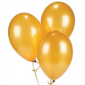 Balon Evi Metalik Altın 100'lü Balon