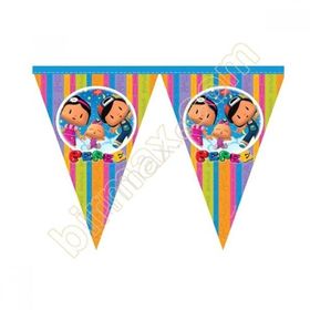 Balon Evipepee Renkli Düşler Bayrak Set
