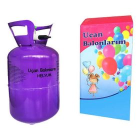 Baloncum Şeffaf 2.2 lt Helyum Gazı Tüpü