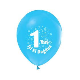Balonevi 12 inch Mavi Balon