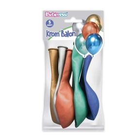 Balonevi 5'li Krom Balon