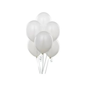 Balonevi Beyaz 100'lü Baskısız Balon