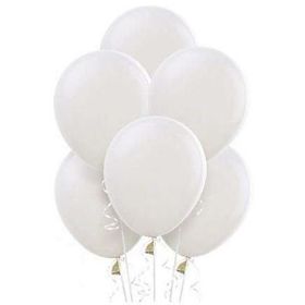 Balonevi Beyaz 100'lü Baskısız Balon