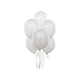 Balonevi Beyaz 100'lü Baskısız Balon
